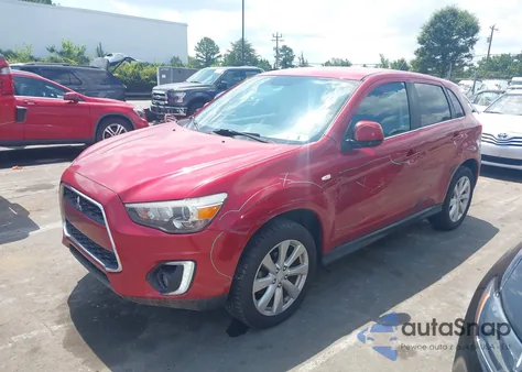 2015 Mitsubishi Outlander Sport Se from USA, damaged, VIN 4A4AR4AU1FE039610
